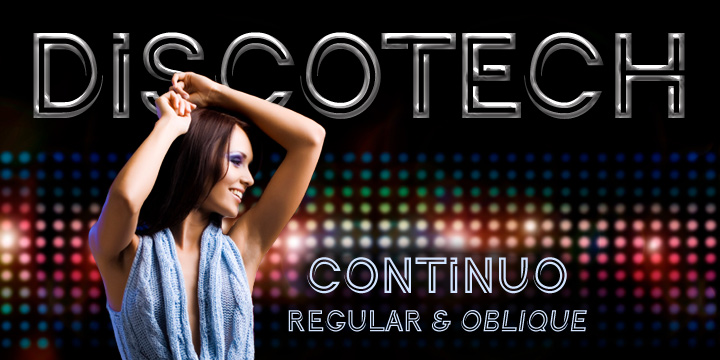 Continuo font