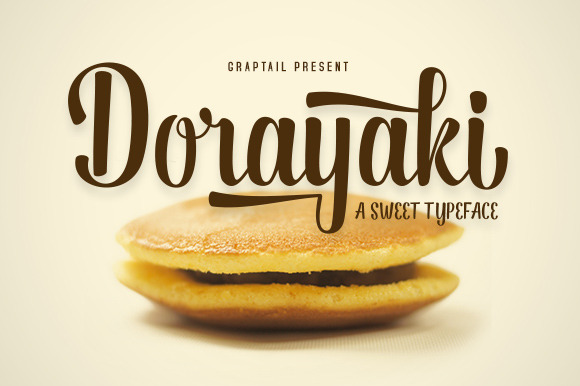 Dorayaki font