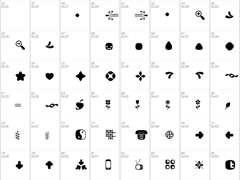 Free dingbats for mac