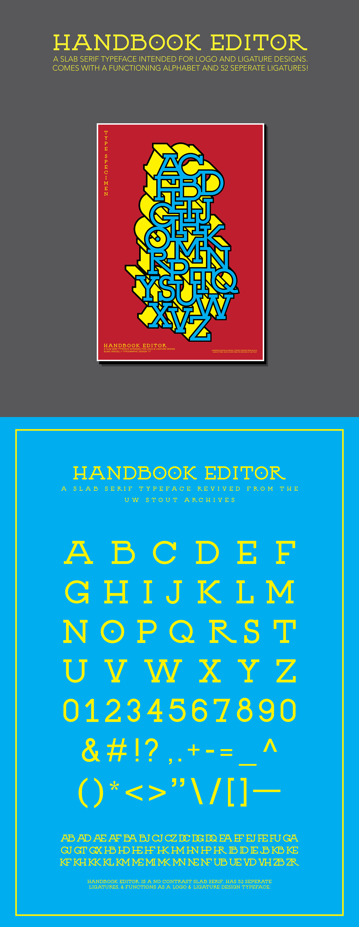 Handbook Editor font