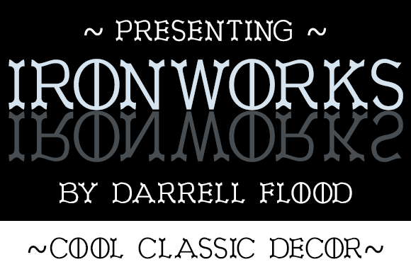 Ironworks font