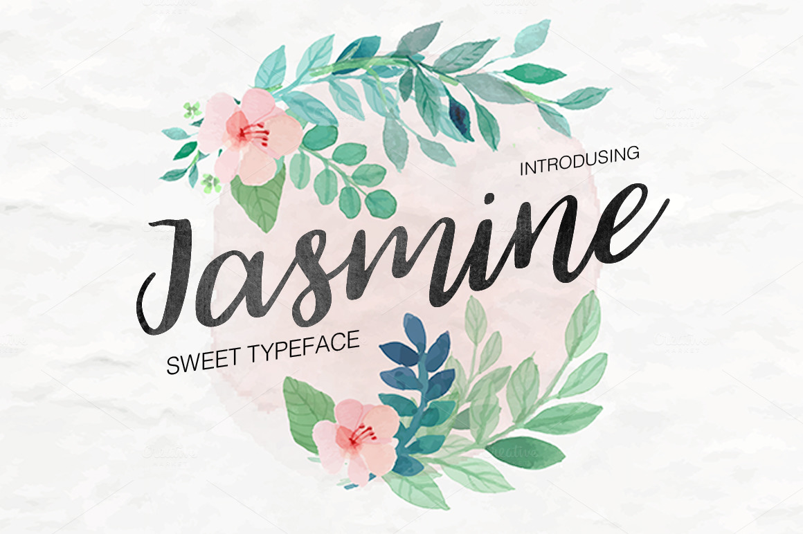 Jasmine font