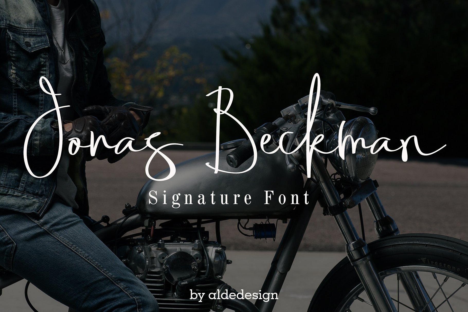 Jonas Beckman One font