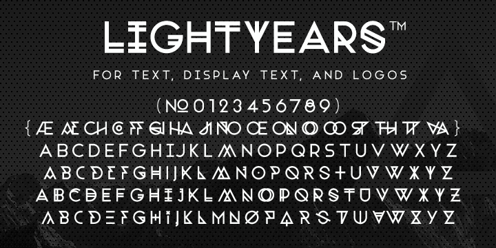 Lightyears font