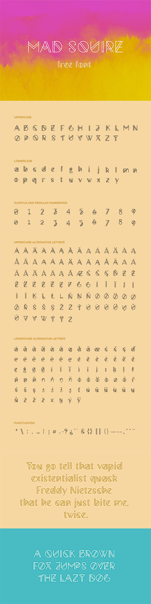 Mad Squire font