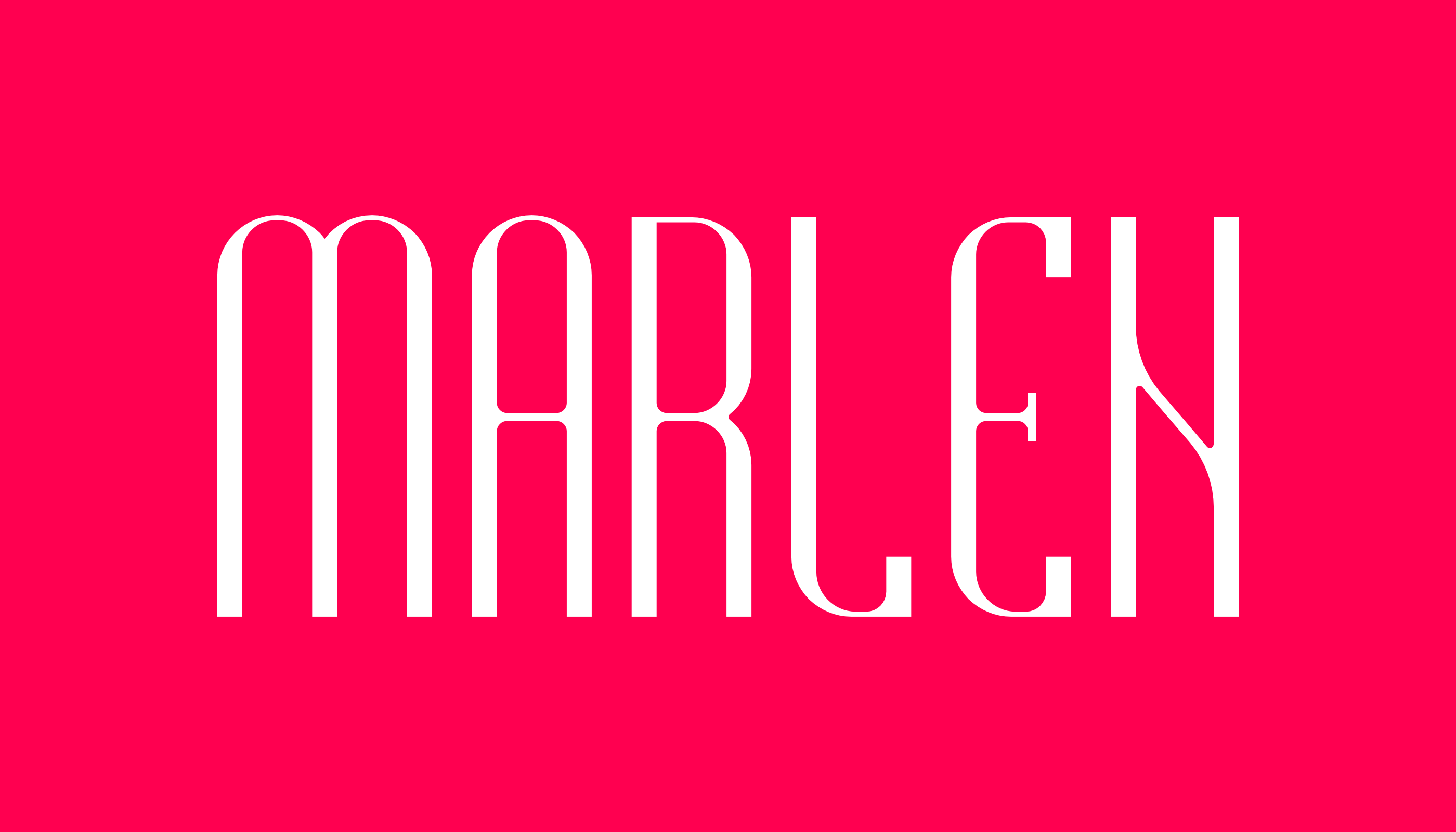 Marlen-Deco font