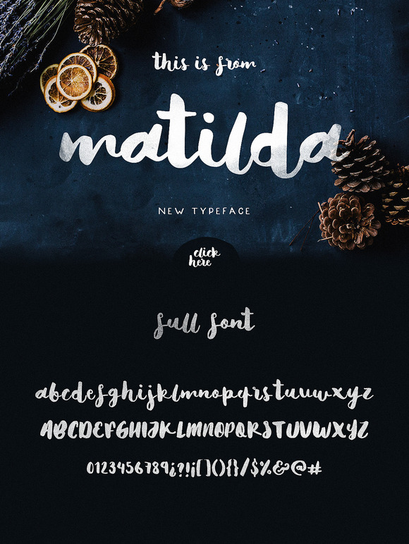 Matilda font