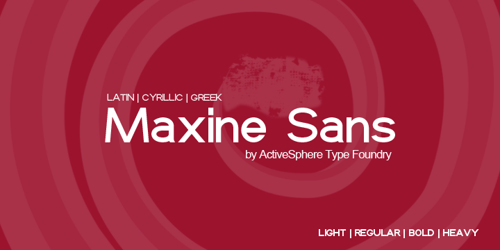 MaxineSans-BoldItalic font