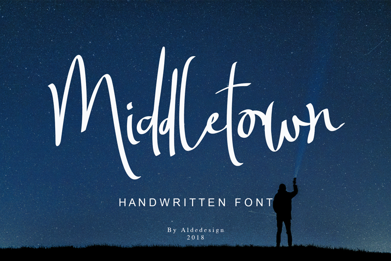 Middletown One_Regular font