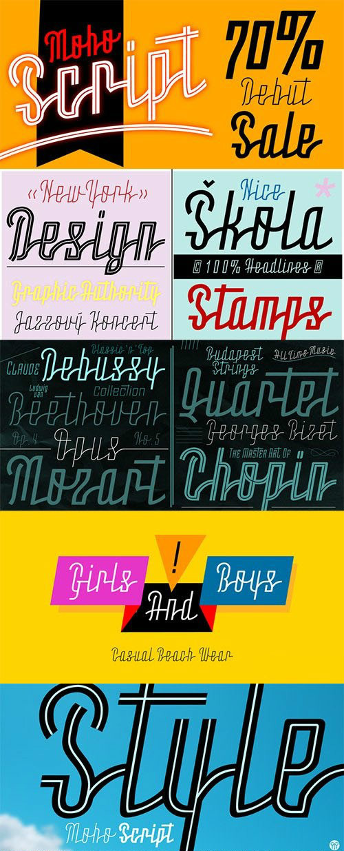 MohoOTScript-Bold font