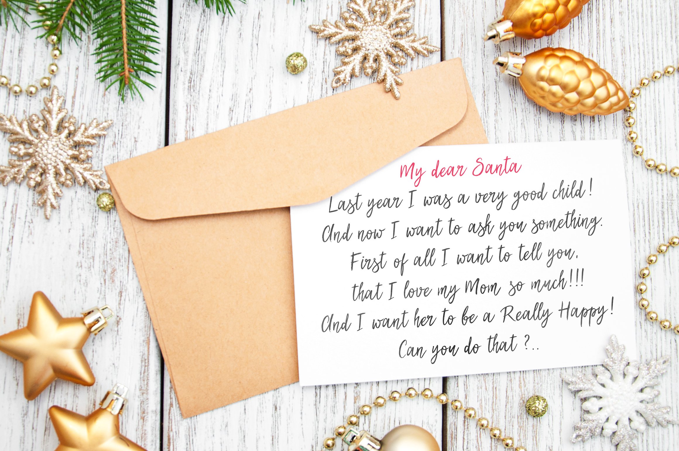 My Dear Santa font