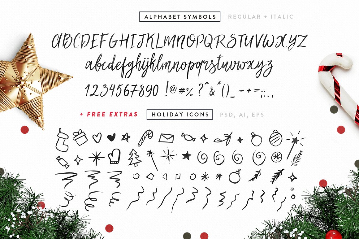 My Dear Santa font