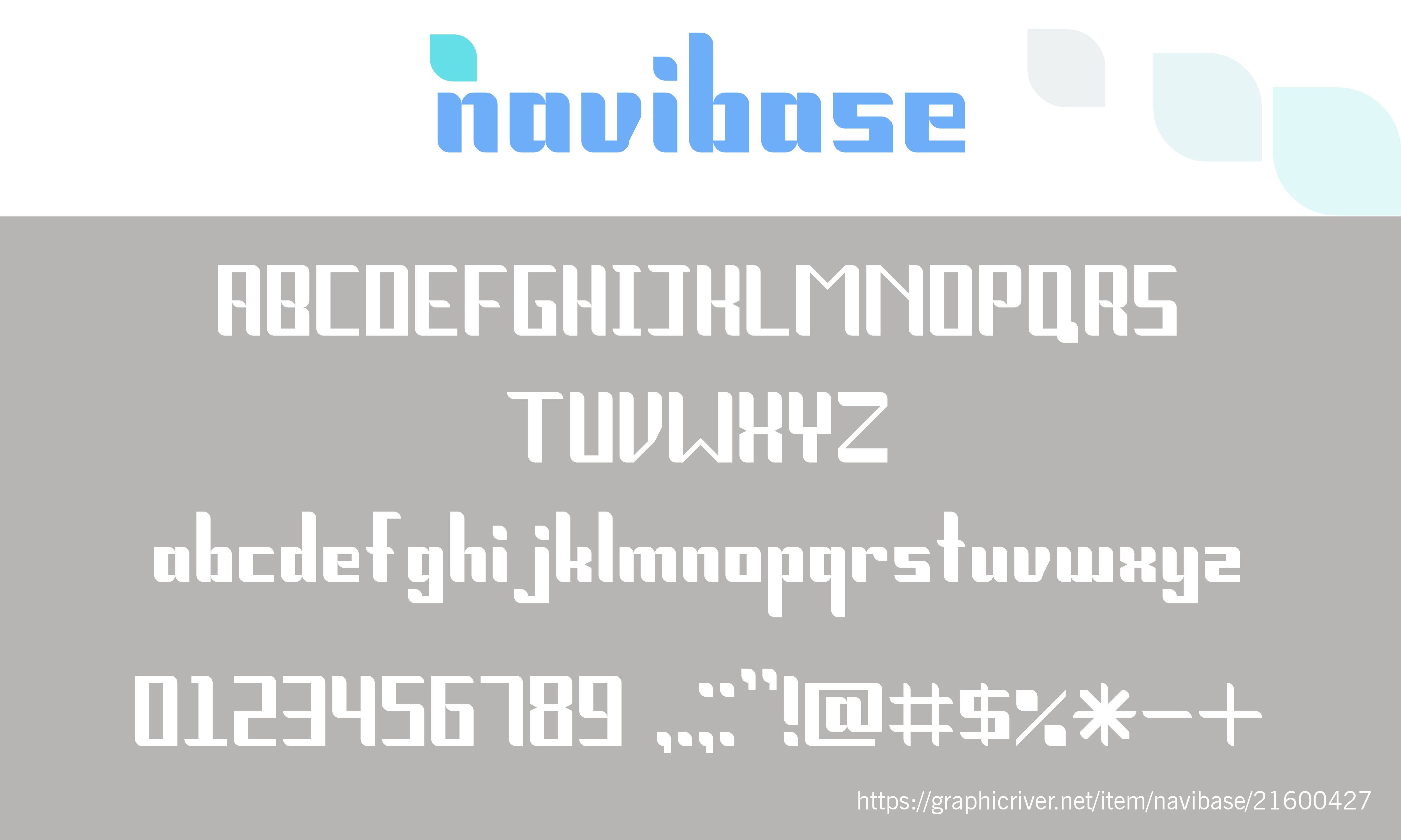 Navibase font