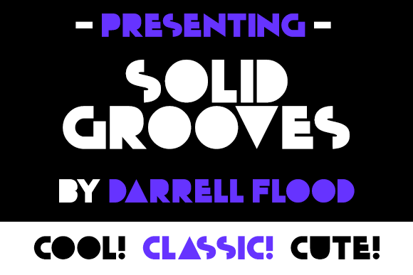 Solid Grooves font