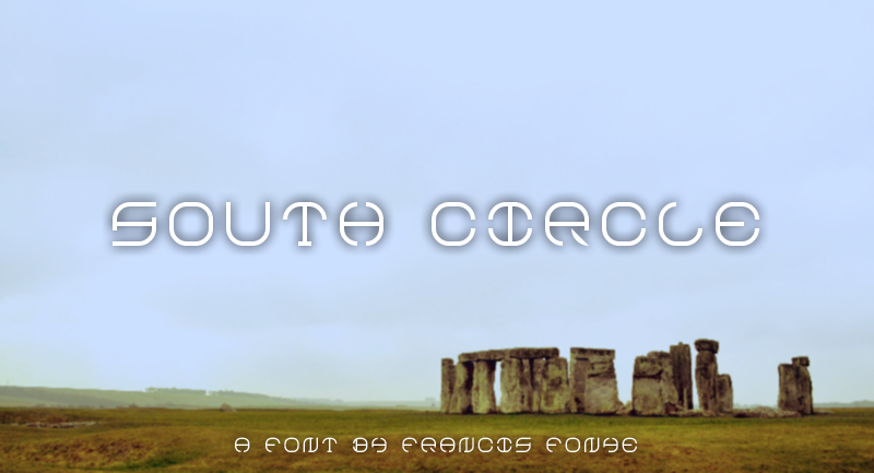 South Circle font