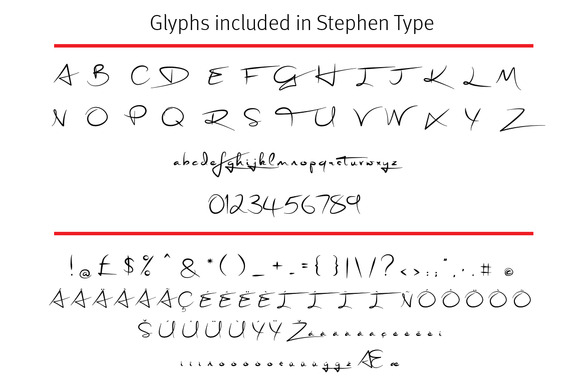 Stephen Type font