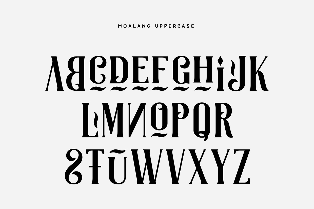 Swistblnk Moalang Melintang font