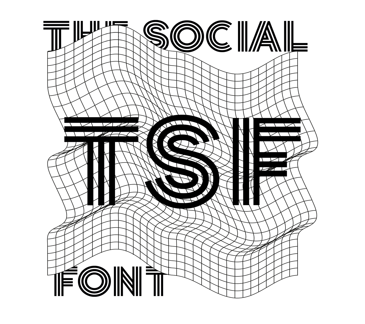 THE SOCIAL font