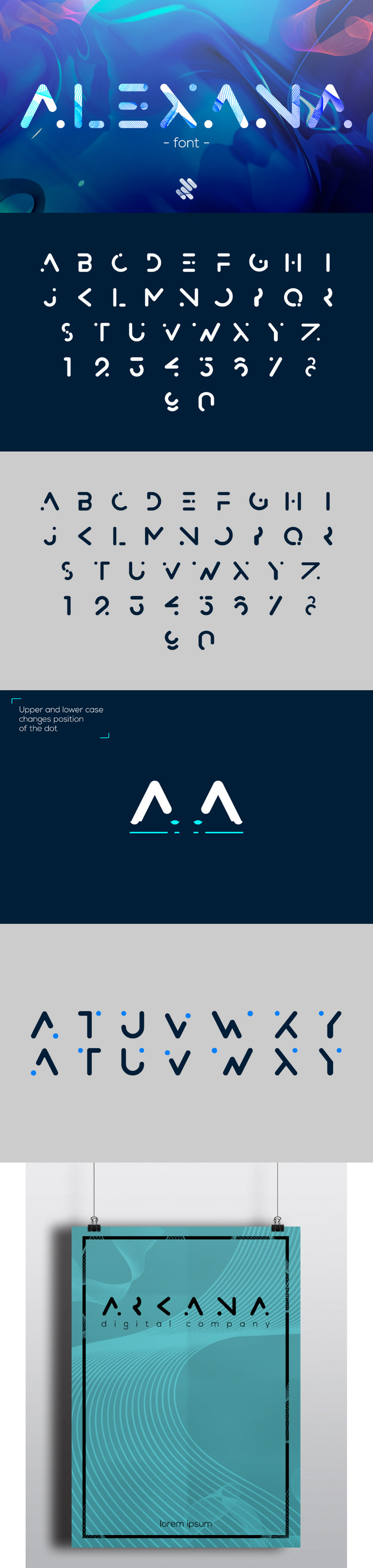 Alexana font