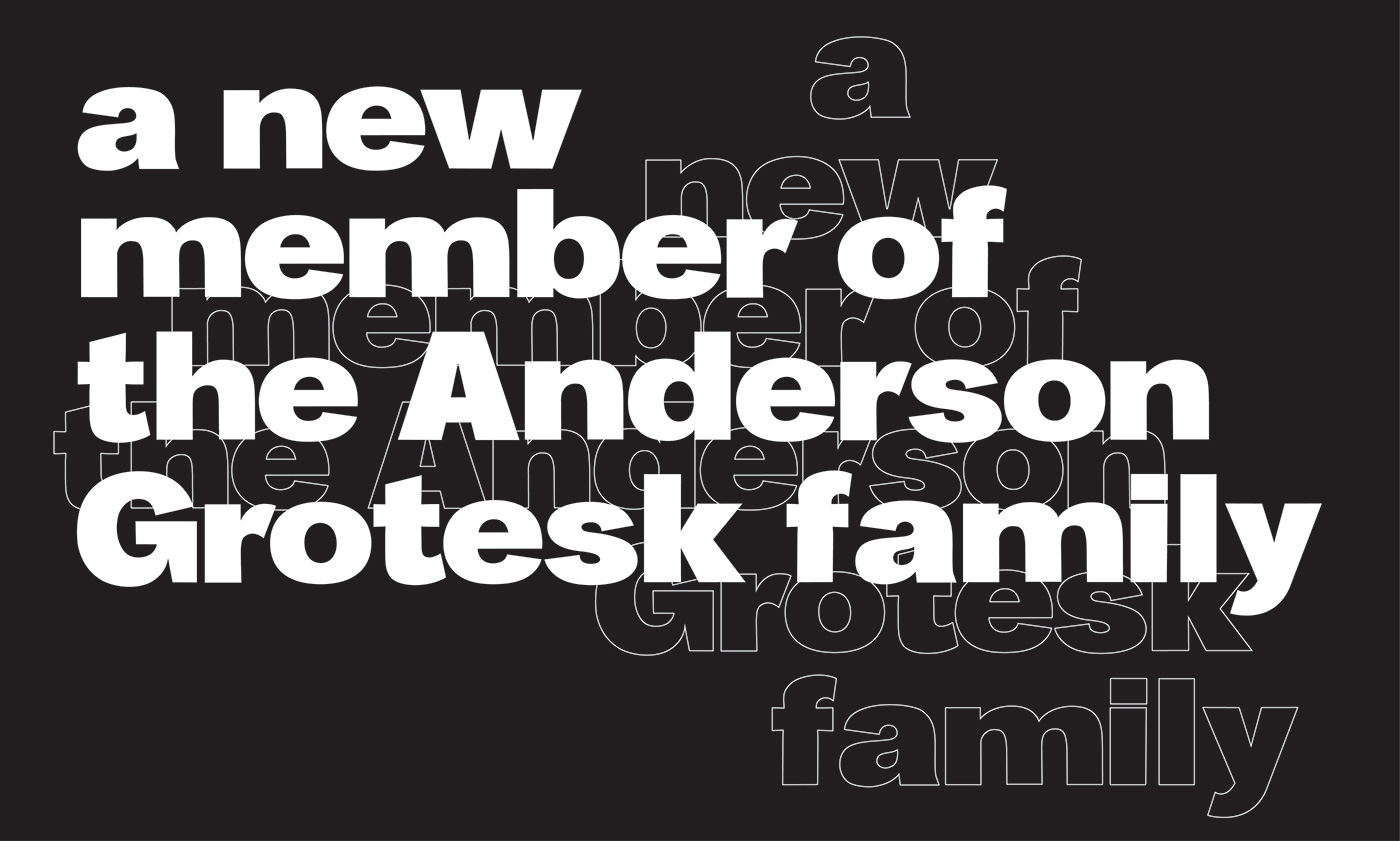 Anderson Grotesk Black font