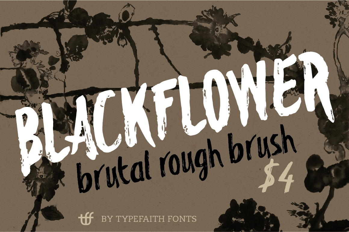 Blackflower font