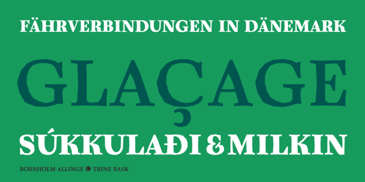 BornholmAllinge-Bold font