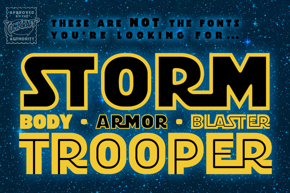 CCStormtrooper font