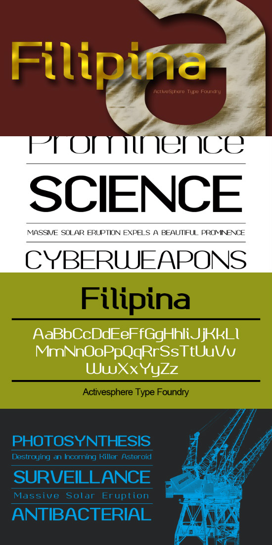 Filipina-Bold font