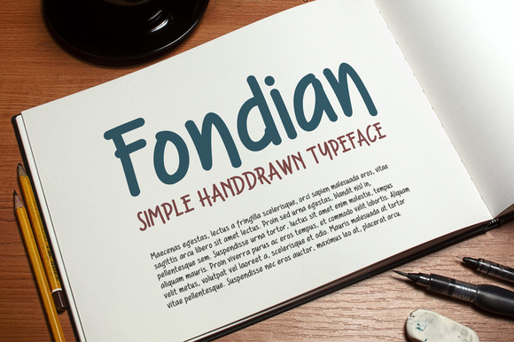 Fondian Bd font