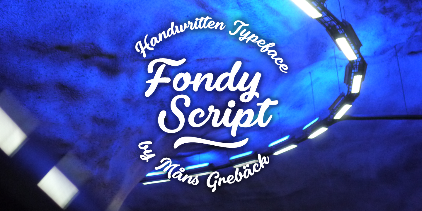 Fondy Script PERSONAL USE ONLY font