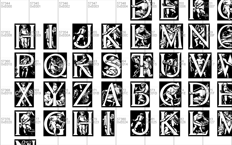 Godfrey Sykes Initials font