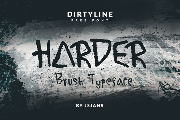 Harder font