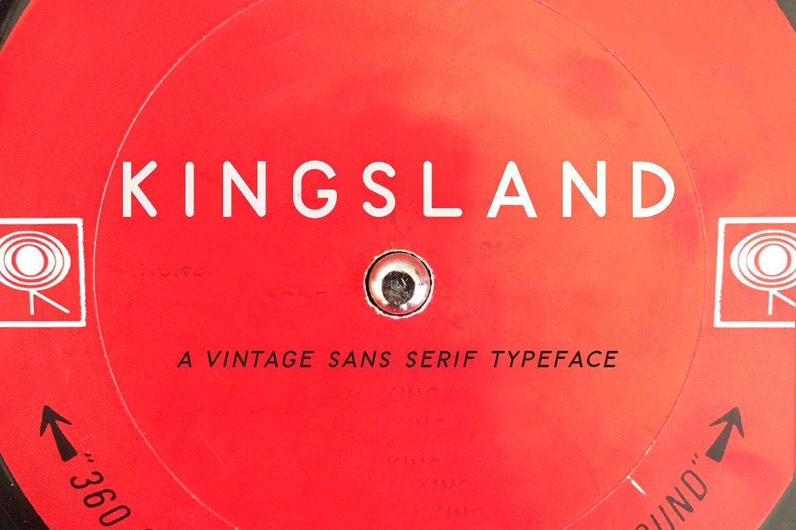 Kingsland font