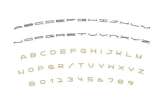 Lightyear Inline font