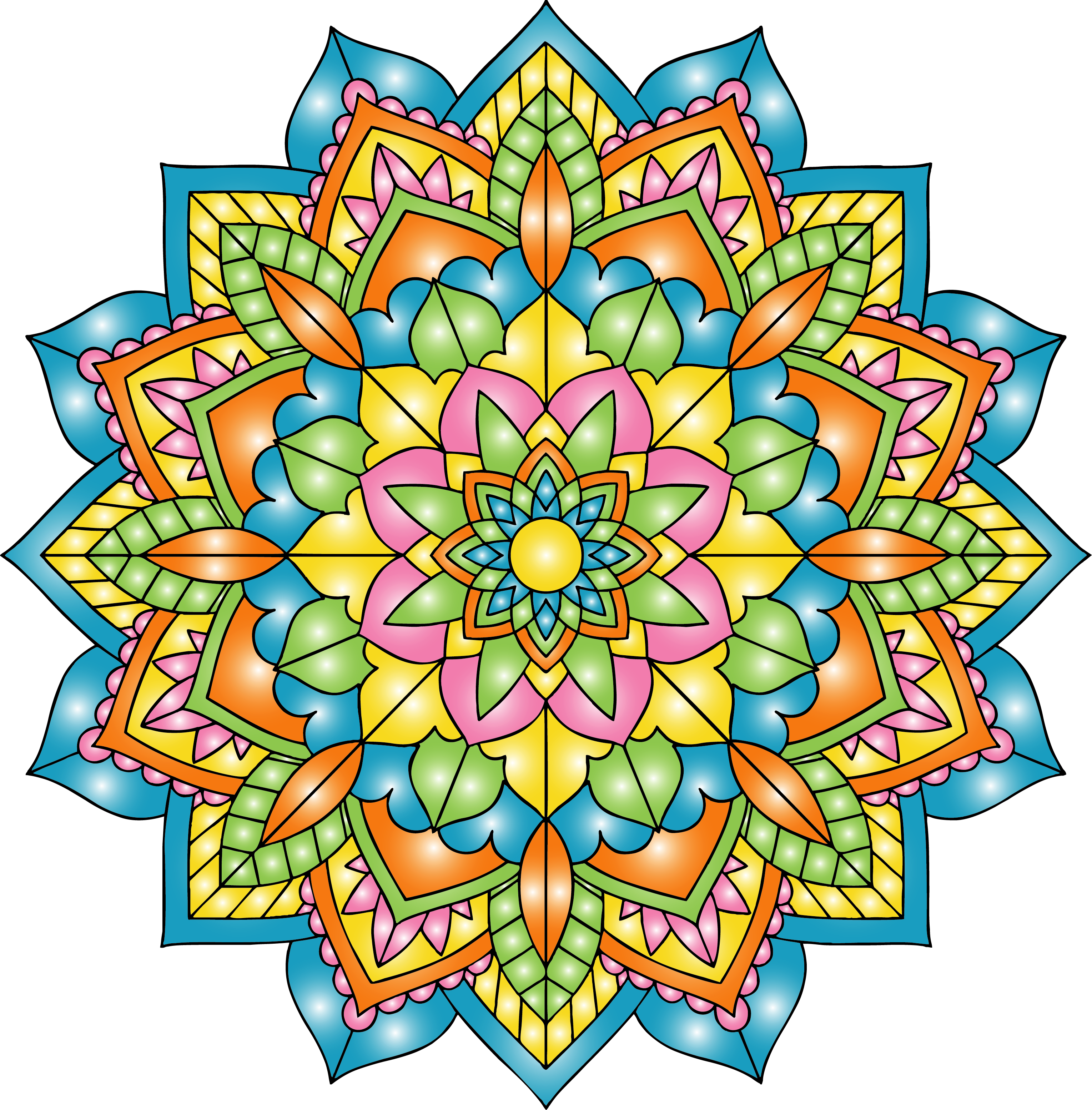 Mandalas font