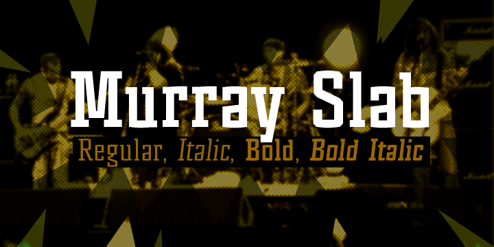 MurraySlab-BoldItalic font