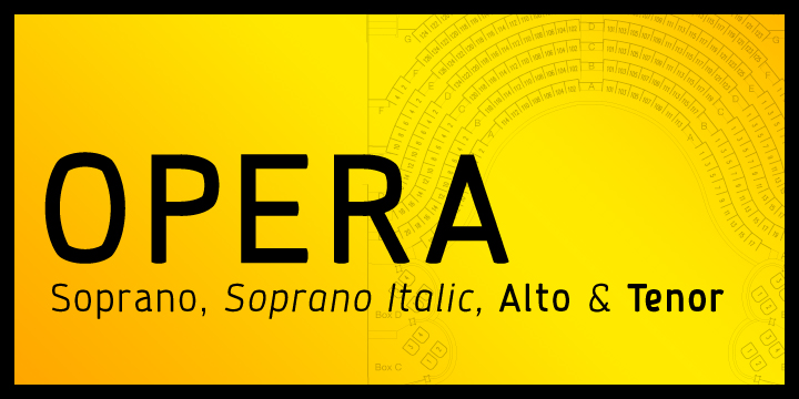 Opera-Alto font
