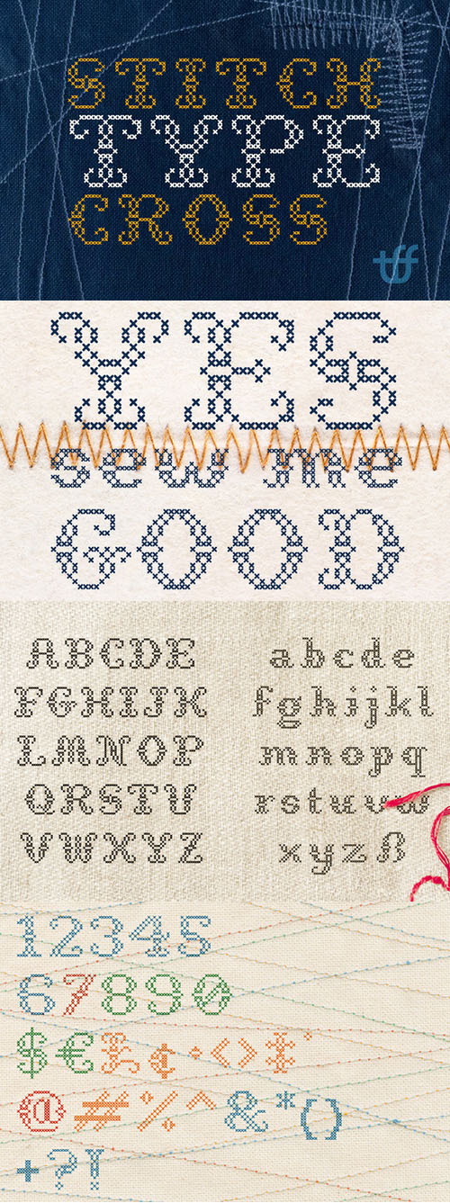 StitchCross font