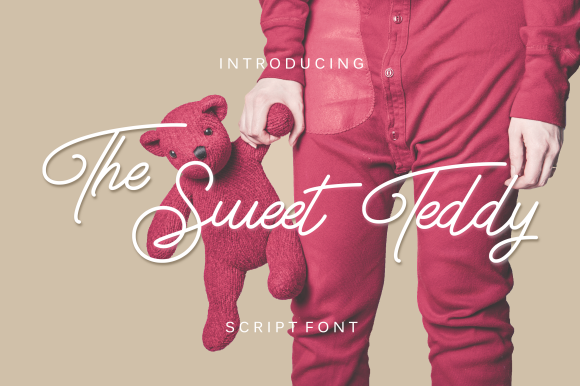The Sweet Teddy font