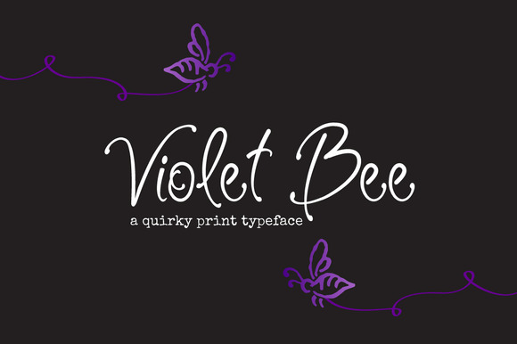 Violet Bee font