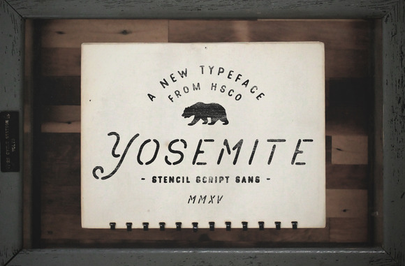 Yosemite font