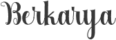 Berkarya font