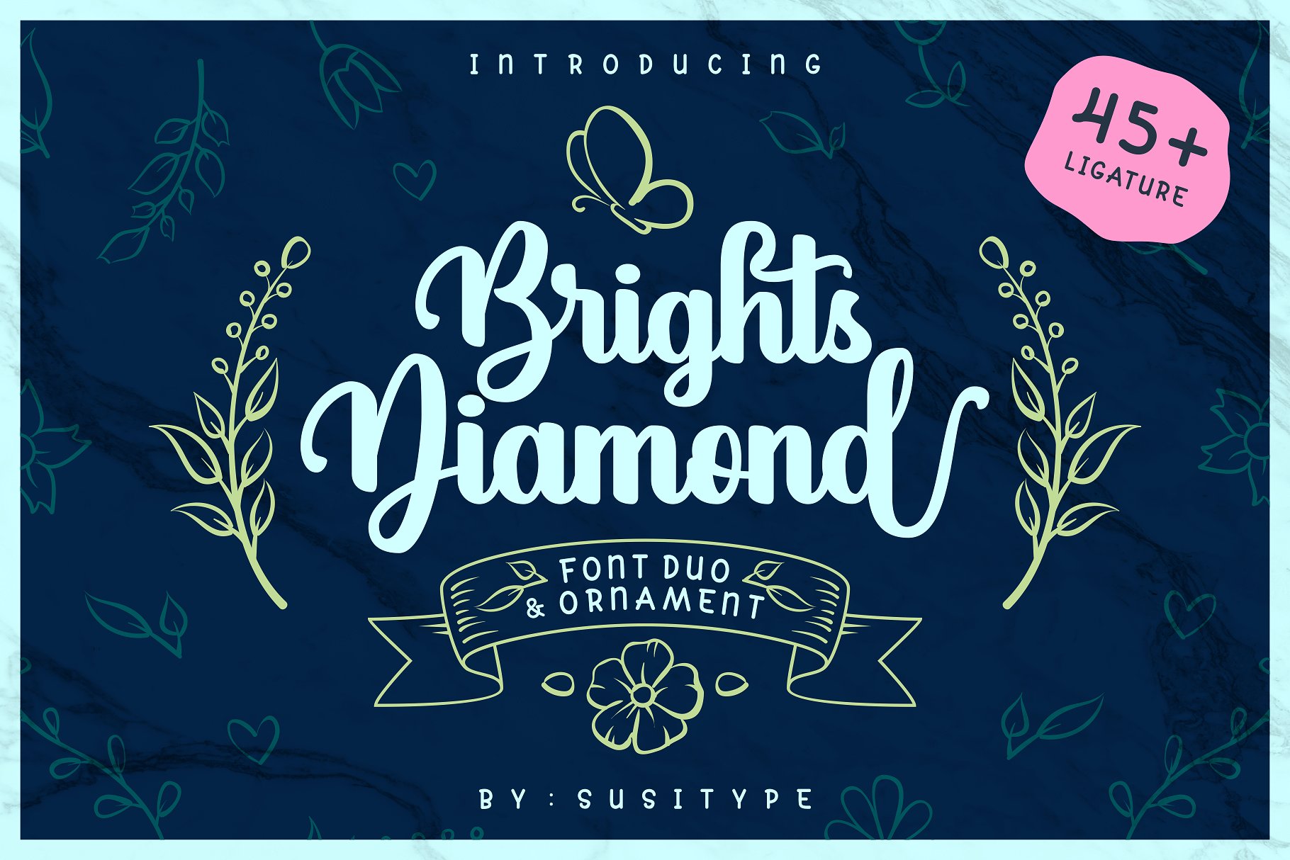 Brights Diamond font