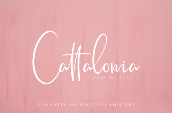 cattaonia regular font free