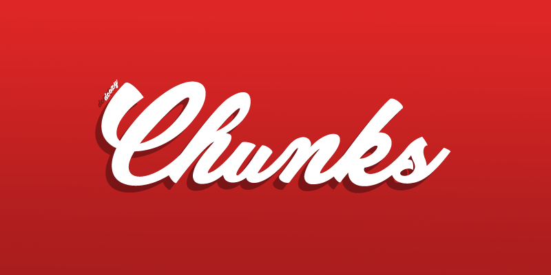Chunks_PersonalUseOnly font