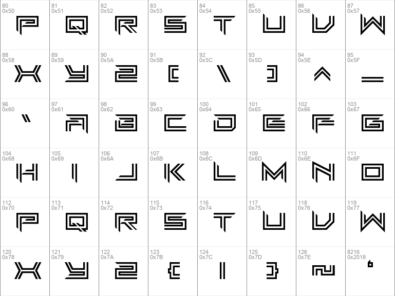 Download free EC_Tunnel font, free ec-tunnel.ttf Regular font for Windows