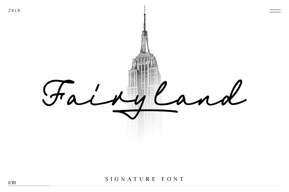 Fairyland  Font Demo