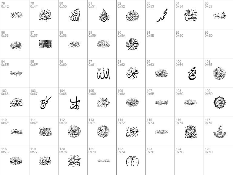 Download Free Font Islamic Font Free Font Islamicttf Regular Font For