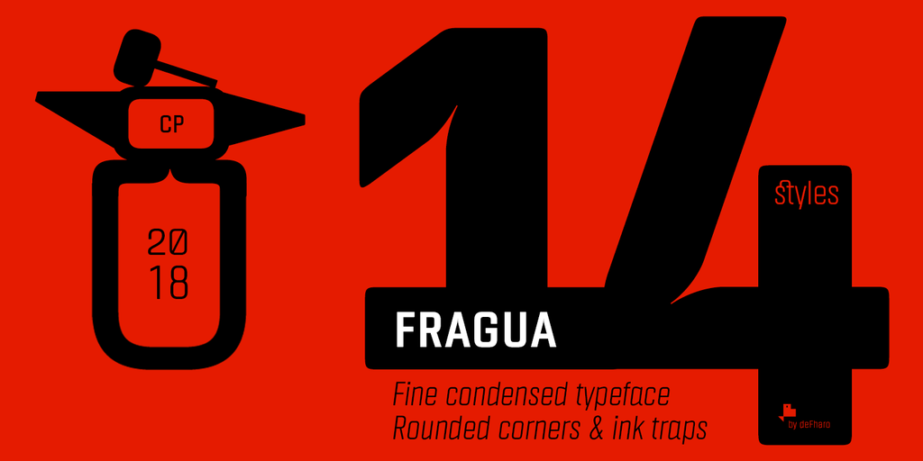 Fragua font