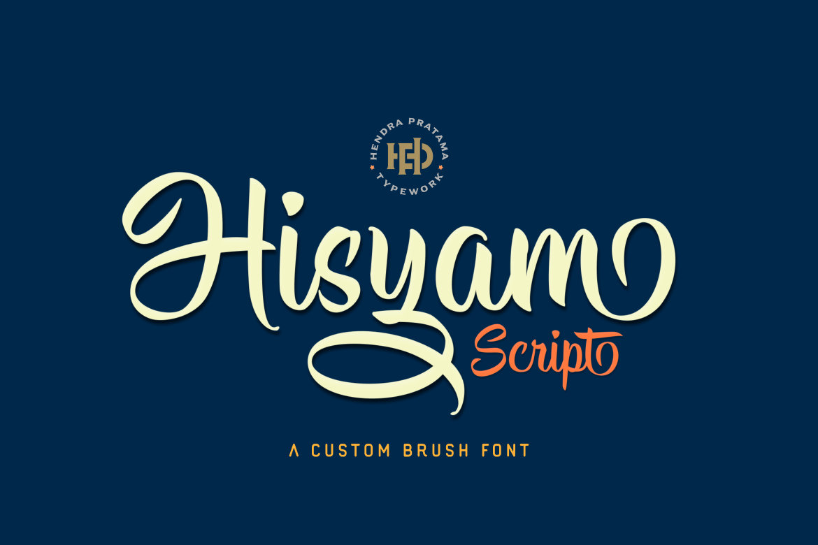 Hisyam Script Personal Use font